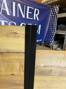 Black Powder Coated - Double Channel Intermediate Post – Retainer Posts