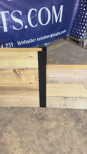 Load and play video in Gallery viewer, Black Powder Coated - Double Channel Intermediate Post
